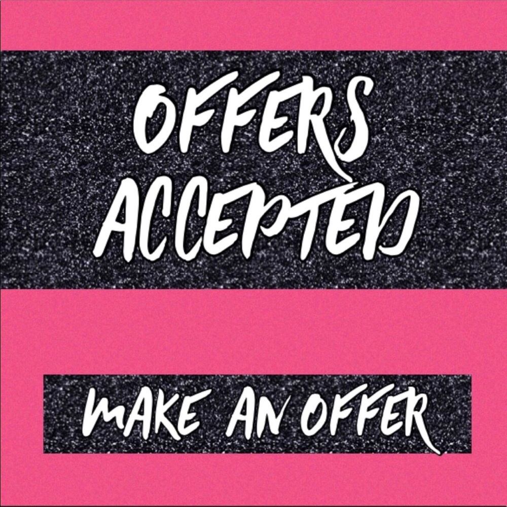 Reasonable offers accepted!